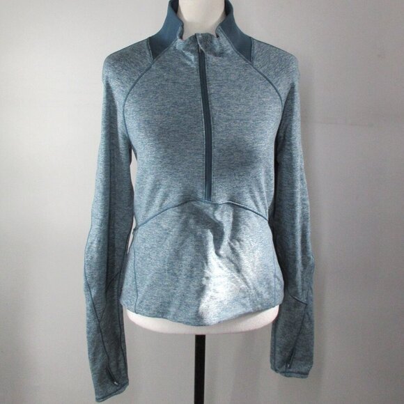 Lululemon Women's Blue Quarter Zip Size 8 - Picture 1 of 10